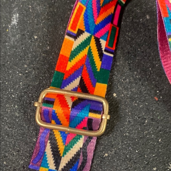 Claudia G Stylish Red Studded Crossbody Purse - Picture 4 of 9